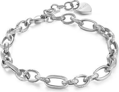 Actual product image Sagapo S'Agapo Chunky Steel Bracelet For Women