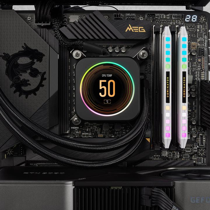 Actual product image Corsair Dominator Platinum RGB (2 x 16GB, 6200 MHz, DDR5 RAM, DIMM)
