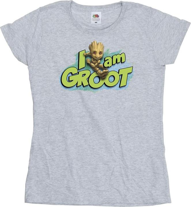 Produktbild Guardians Of The Galaxy I Am Groot Jumping TShirt (XXL)