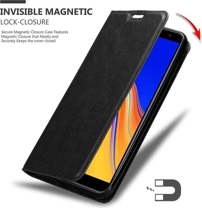 Produktbild Cadorabo Book Invisible Magnet Cover (Samsung Galaxy J6+)