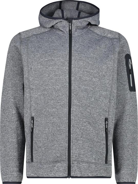 Actual product image CMP Campagnolo Jacket Fix Hood Jacquard Knitted 3H60847N (60)