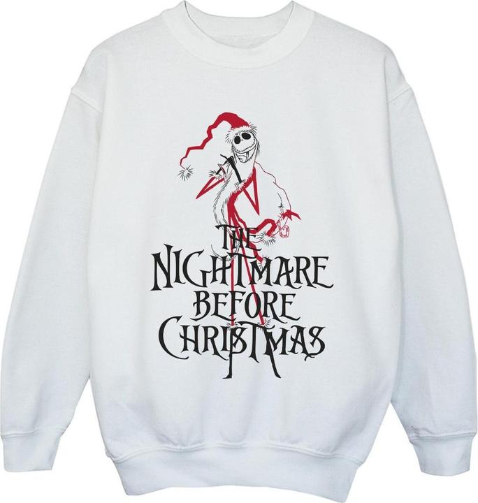 Disney The Nightmare Before Christmas Santa Sweatshirt Mädchen