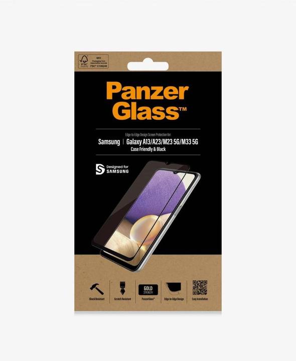 Produktbild PanzerGlass Displayschutz Case Friendly (1 Stück, Samsung Galaxy M33)