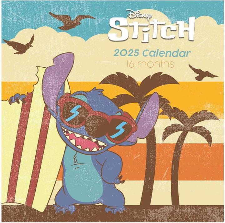 Immagine prodotto Calendario libretto Lilo & Stitch 2025 30X30 (30 x 30 cm, Tedesco)
