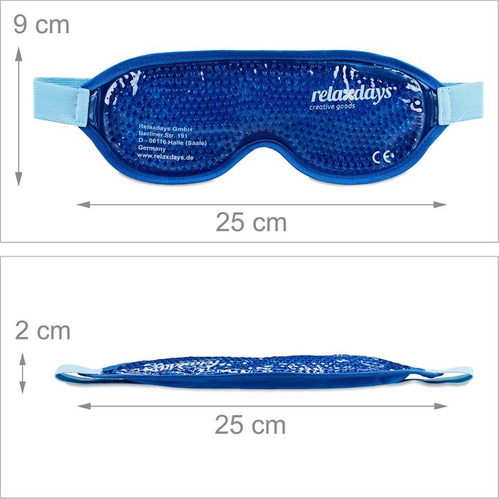 Produktbild Relaxdays 2x Augenmaske