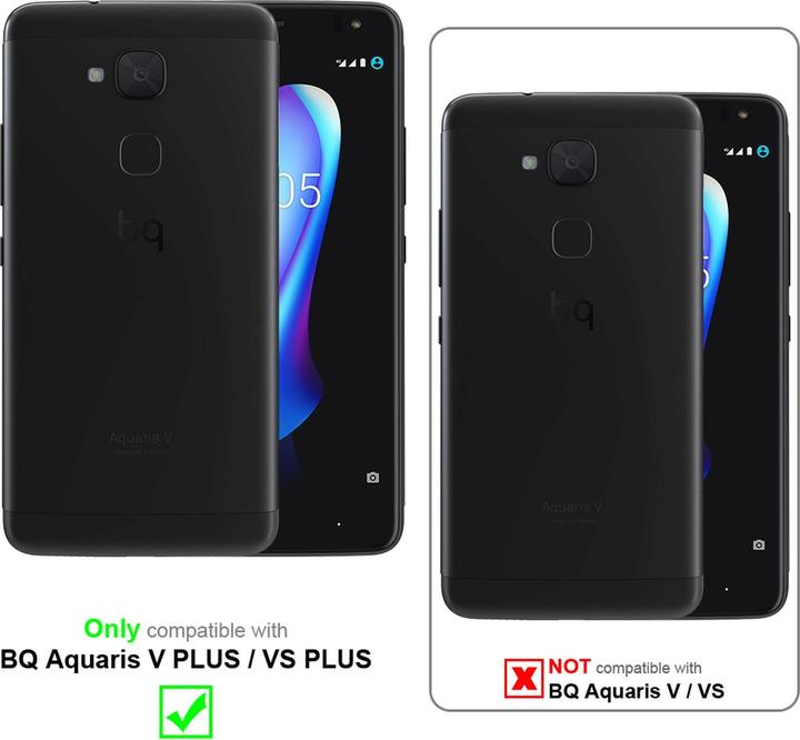 Image du produit Cadorabo verre de protection de l'écran (1 pièce(s), BQ Aquaris V, BQ Aquaris VS Plus)