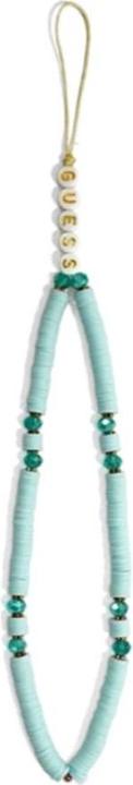 Immagine prodotto Guess zawieska GUUSTPEARP Cinturino per telefono blu/blu perline heishi (25 cm, Materiale sintetico)