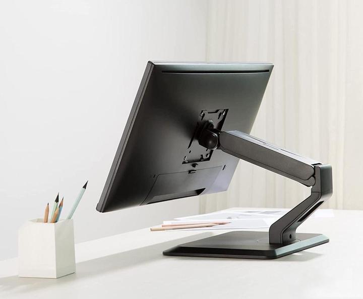Immagine prodotto Techly Supporto da scrivania per 1 touchscreen da 17-32 pollici 43-81 cm nero (Tavolo, 32")