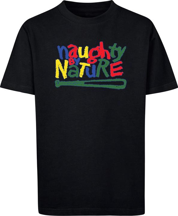 Immagine prodotto Merchcode Bambini Naughty By Nature - Maglietta Basic con logo - 160199 (158)
