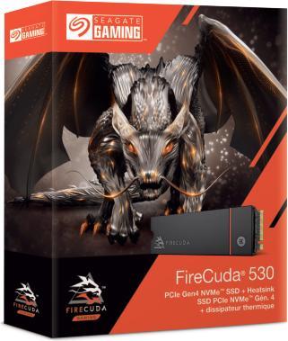 Produktbild Seagate FireCuda 530 mit Kühlkörper (1000 GB, M.2 2280)