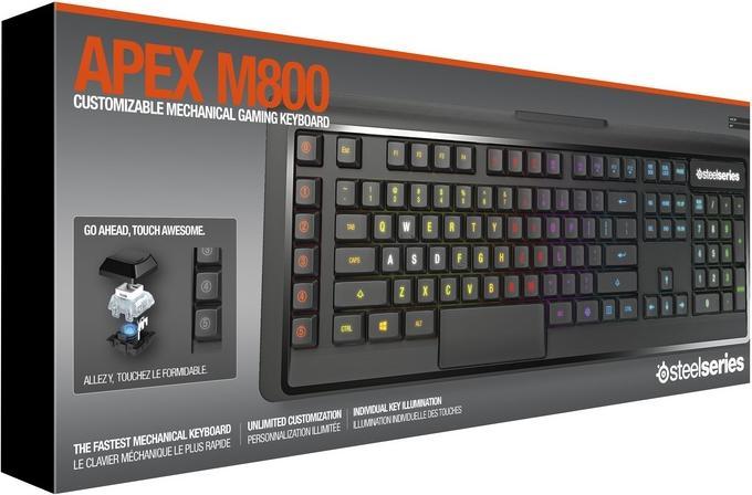 Produktbild SteelSeries Apex M800 Elite Gaming Keyboard (CH, Kabelgebunden)