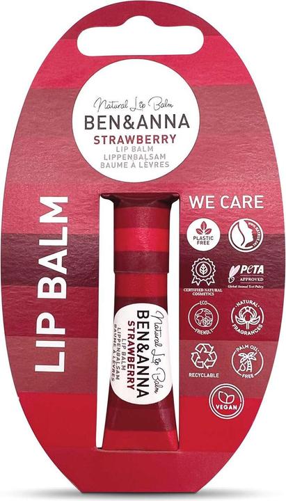 Produktbild Ben & Anna Lipbalm Strawberry (Balsam, 0.60 ml)