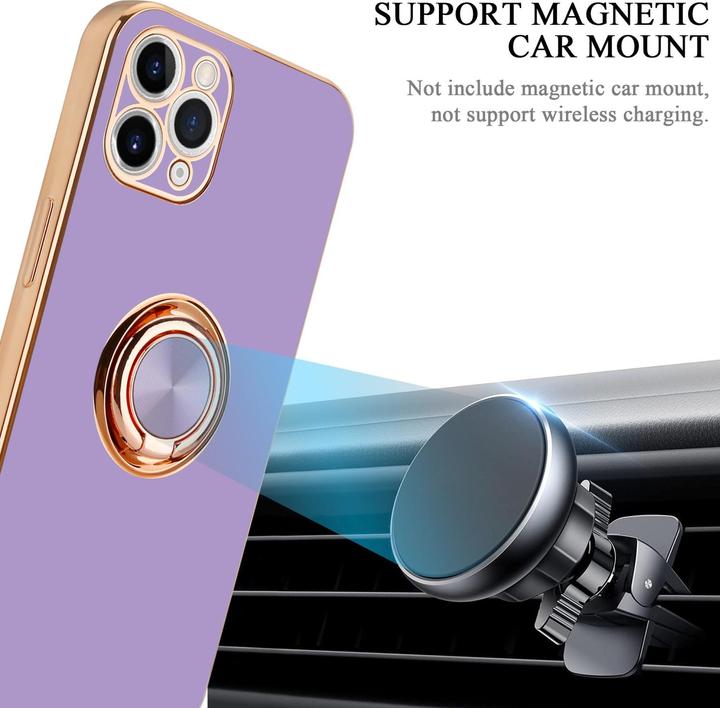 Image du produit Cadorabo Étui pour Apple iPhone 11 PRO MAX en TPU avec protection pour appareil photo et anneau LM089 Style (Apple iPhone 11 Pro Max)