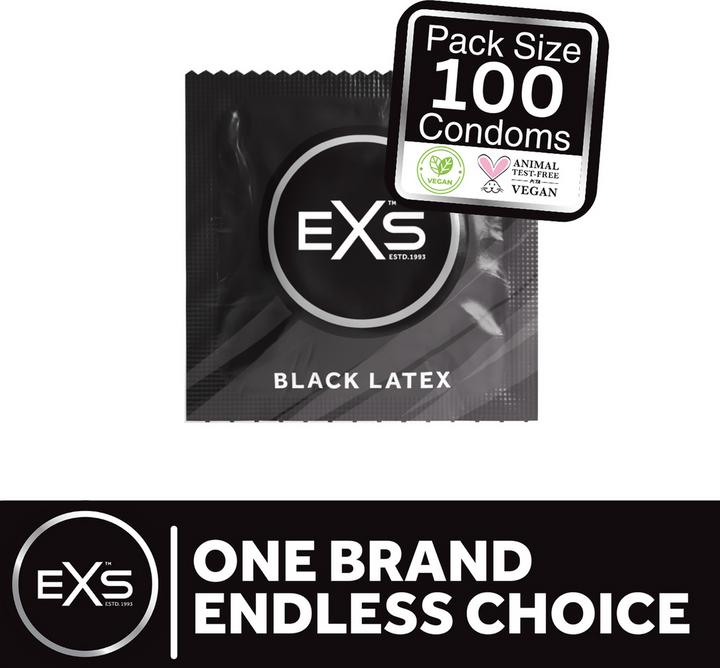 EXS Black Latex (100 Stk.)