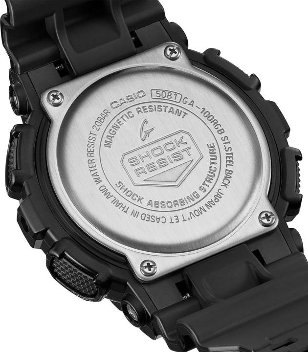 Image du produit Casio GA-100RGB-1AER (Montre de plongée, 51 mm)