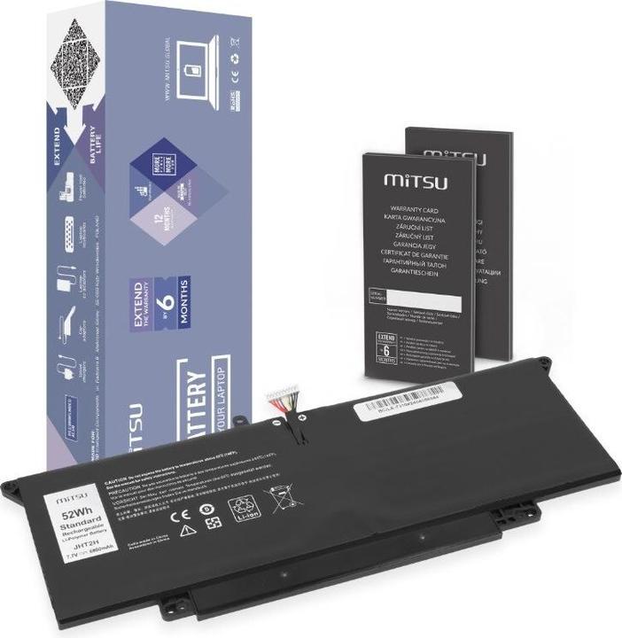 Image du produit Mitsu Batterie Dell Latitude 6800mAh 7,7V