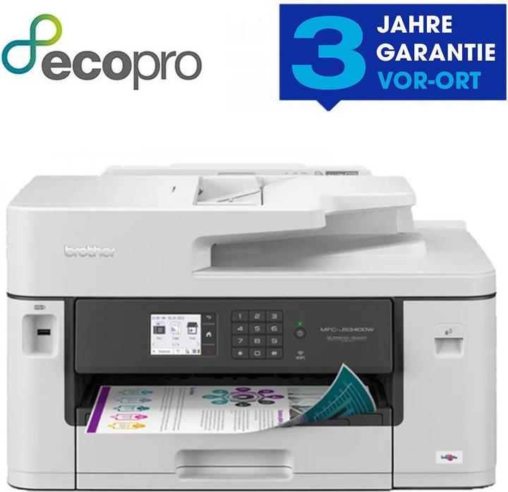 Actual product image Brother MFC-J6540DW (Ink, Colour)