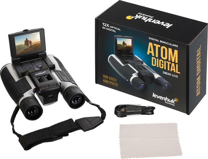 Image du produit Levenhuk Atom Digital DB20 LCD binoculaires (12 x, 32 mm)
