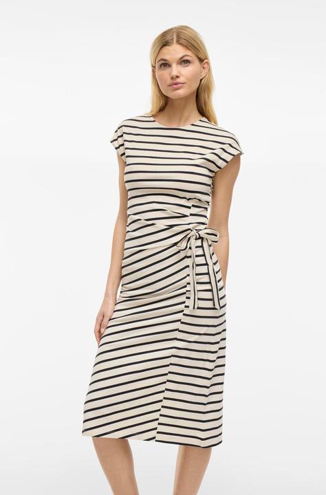 Image du produit Vila VIPOMPIA Midi Kleid mit angeschnittenen Ärmeln (XS)