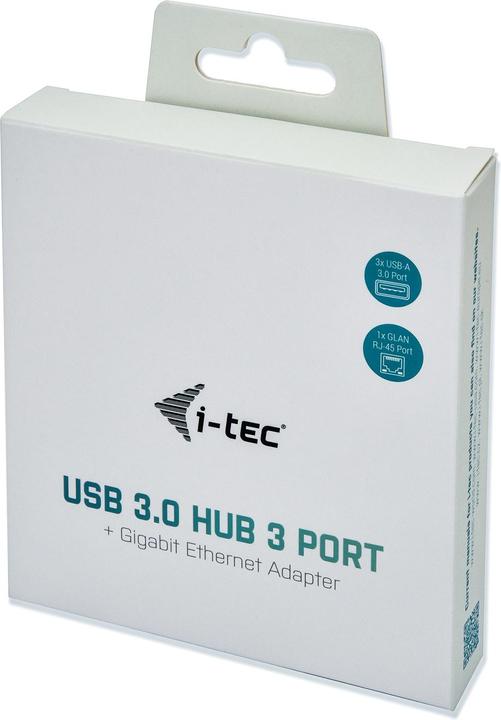 Produktbild i-tec U3METALG3HUB (USB-A, 3 Ports)