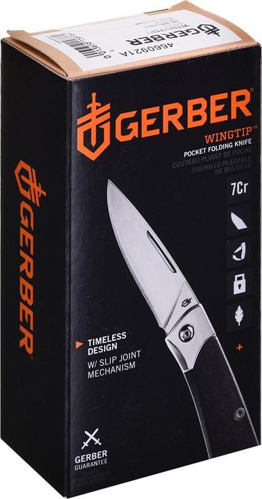 Produktbild Gerber Gear Gerber Grau Wingtip Modern Folding smallFSG, GB (6.40 cm)