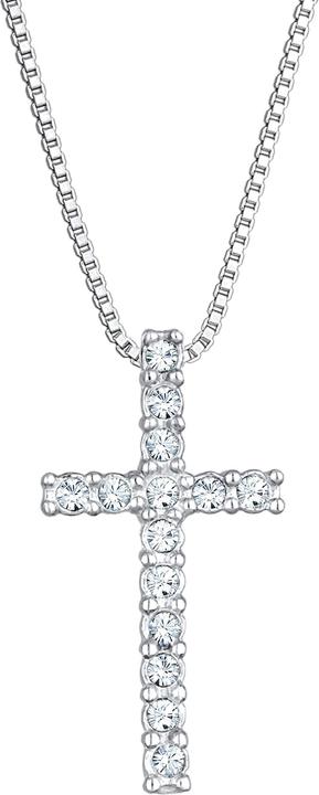 Actual product image Kuzzoi Cross (925 sterling silver, Glass crystal, 60 cm)