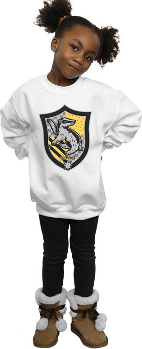 Produktbild Hufflepuff Crest Flat Sweatshirt Mädchen (152, 158)