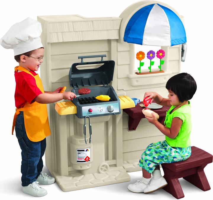 Little Tikes Spiel- und Grillküche Deluxe 2 in 1