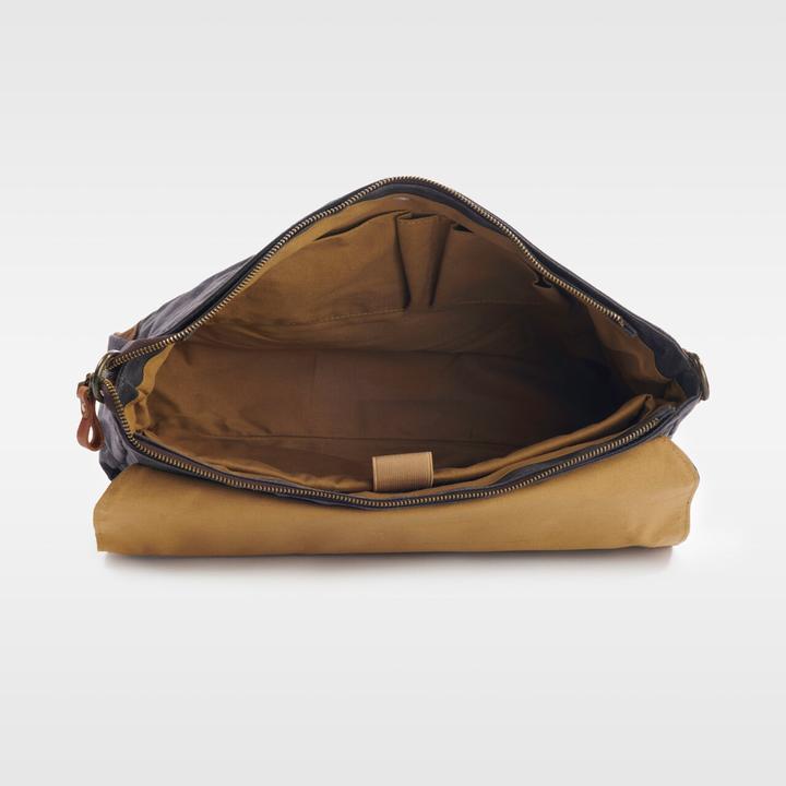 Immagine prodotto Only-Bags.Store Borsa a tracolla in pelle cerata, borsa a tracolla in tela cerata, borsa in pelle per laptop
