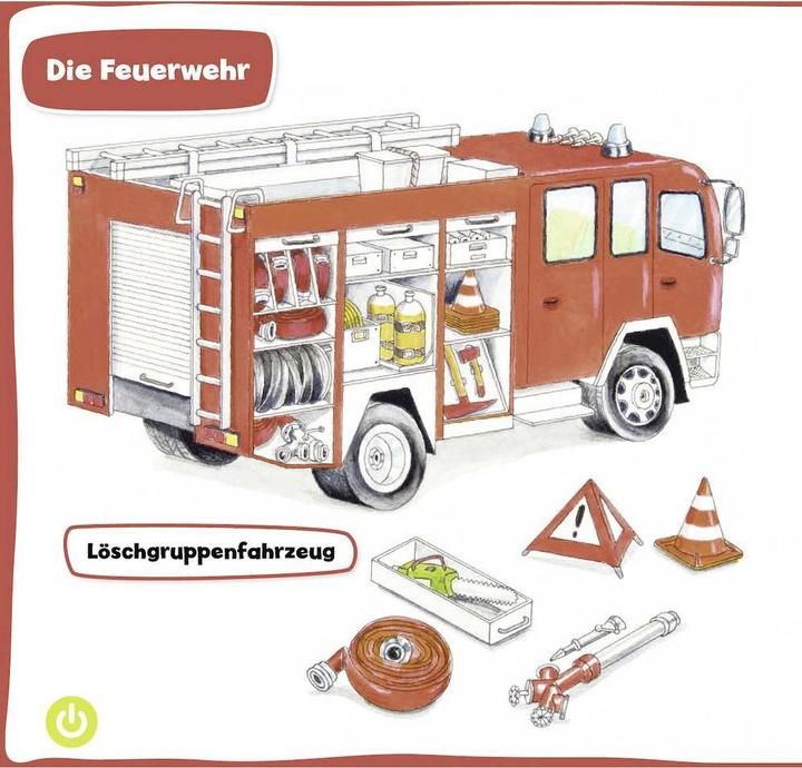 Produktbild tiptoi Feuerwehr (Deutsch, Verena Wolf, Gisela Fuhrmann)