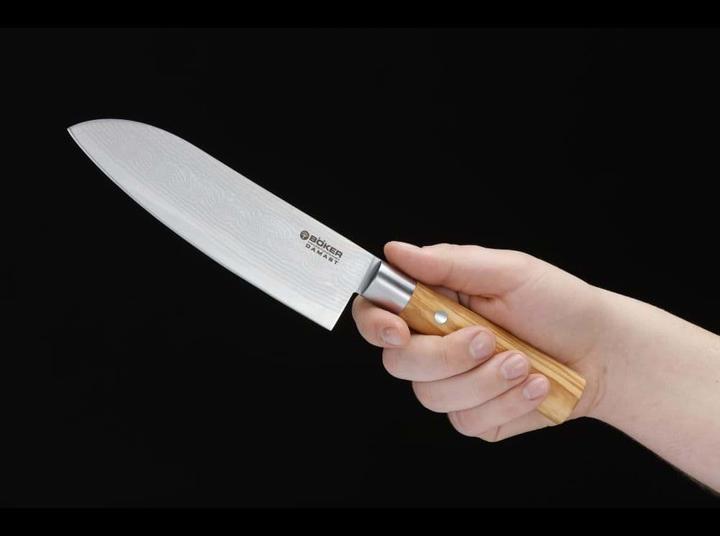 Image du produit Böker Damas Olive Santoku (17.20 cm)