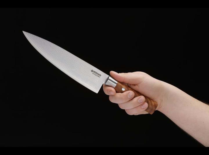 Produktbild Böker Damast Olive Kochmesser Gross (21.20 cm)