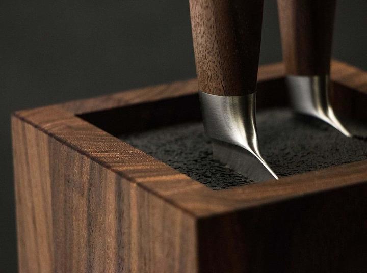 Immagine prodotto Böker Core Walnut Set quadrato con blocco coltelli 5 pezzi