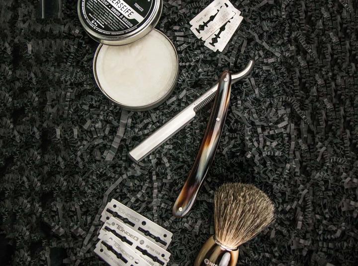 Produktbild Böker Geschenkset Barberette Horn