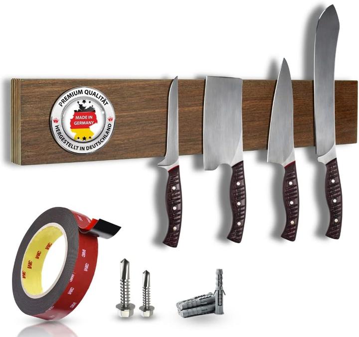 Produktbild Thiru Magnetleiste für Messer, Nussbaum