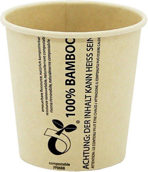 Actual product image Organic Bamboo Coffee Mug 100ml (50 x)