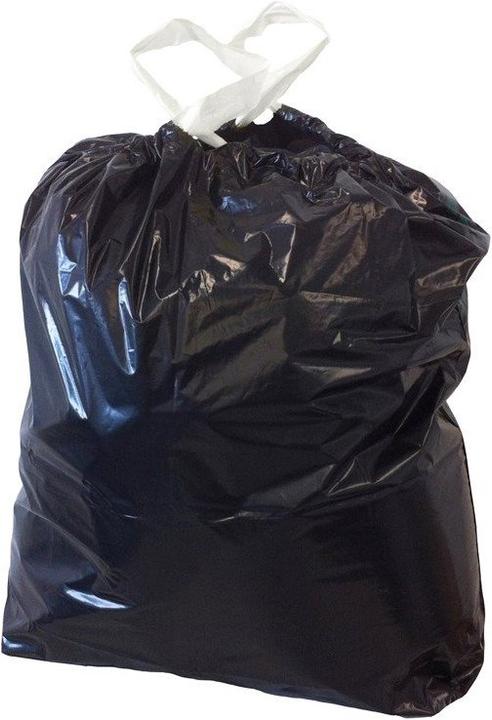 Actual product image Deiss Refuse sacks with drawstring recycled LDPE without OKS (20 x, 110 l)