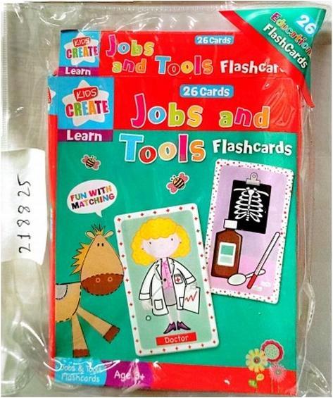 Produktbild Kids Create Flashkarte Werkzeuge 26erPack (Deutsch)