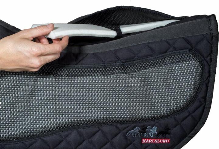 Image du produit Karlslund Tapis de selle pour cheval en coton