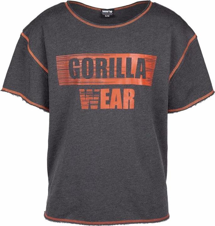 Gorilla Wear Wallace Workout Top Grau/Orange