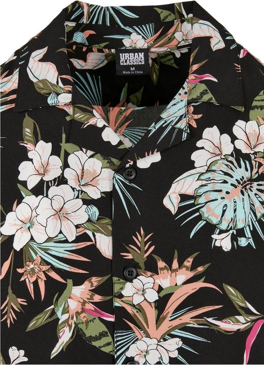 Produktbild Urban Classics Viscose AOP Resort Shirt (4XL)