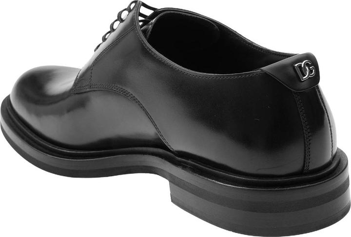 Produktbild Dolce & Gabbana derby in black brushed calfskin (40)