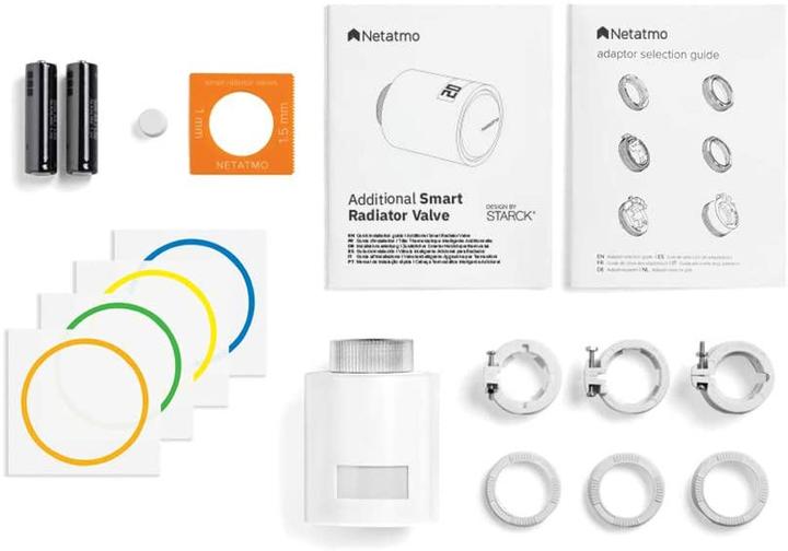 Image du produit Netatmo Tête Thermostatique Intelligente Additionnelle pour radiateur