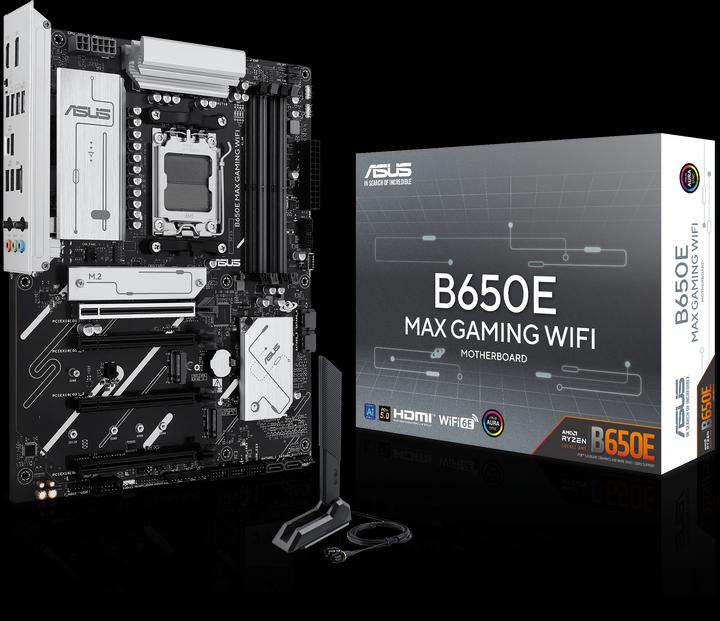 Produktbild ASUS B650E Max Gaming Wifi (AM5, AMD B650E, ATX)
