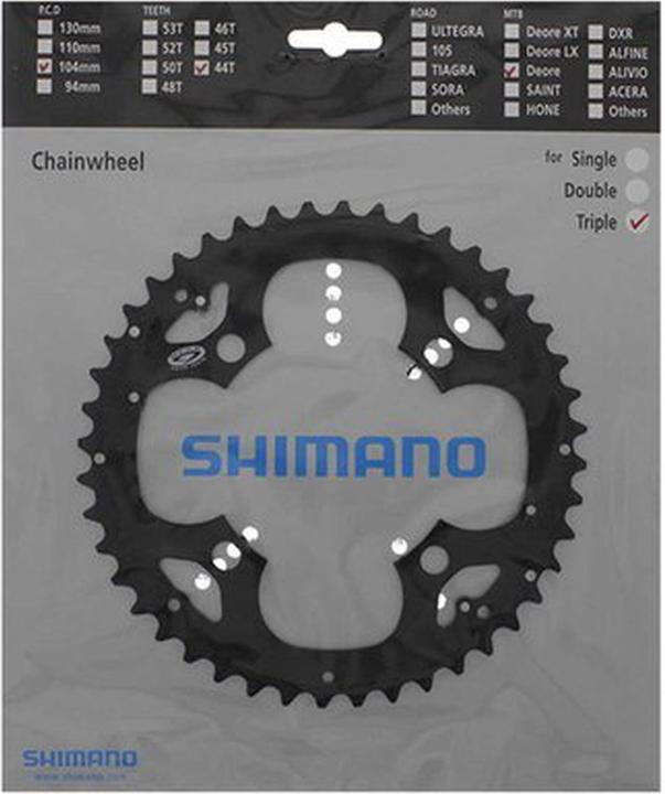 Shimano Deore FC-M530 Kettenblatt für KSR 9-fach (44)