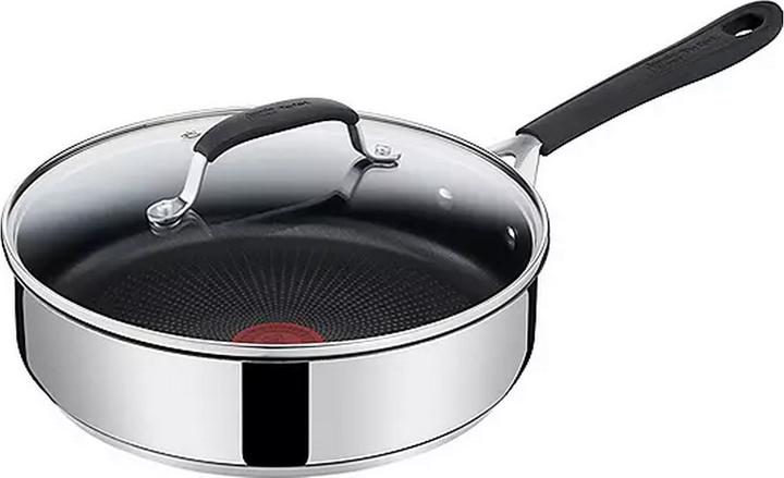 Actual product image Tefal Jamie Oliver E3033344 Pan Swivel Pan Round (25 cm, Wok, Stainless steel)