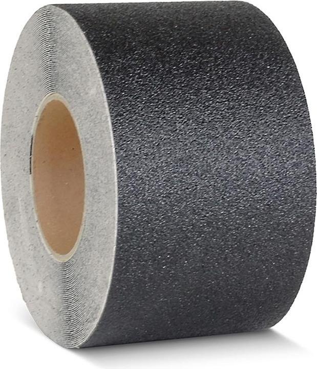 Moravia Antirutsch 100 mm schwarz Selbstklebend, Rolle à 18 m