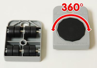 Actual product image Dema Furniture castor set (600 kg)