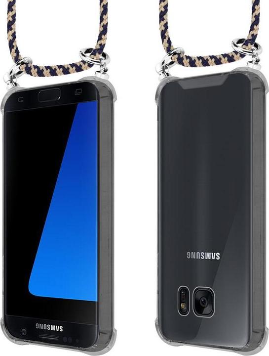 Produktbild Cadorabo TPU Handy Kette SILBER Cover