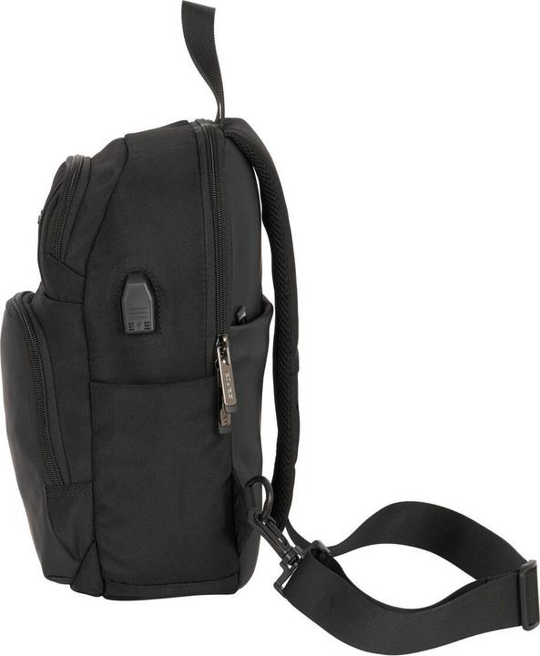 Produktbild Safta Rucksack Black Schwarz 18 x 34 x 12 cm (12 l)